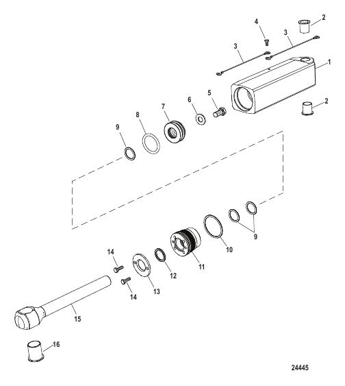 Steering Cylinder Components