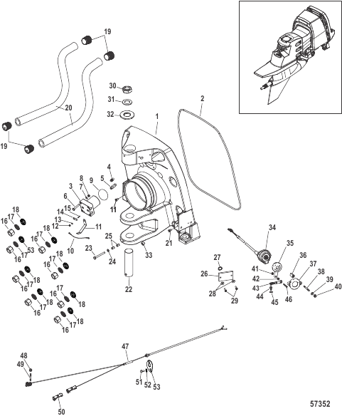 Transom Plate Outer-Aft