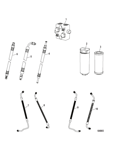 Connector Blocks And Hydraulic Hoses