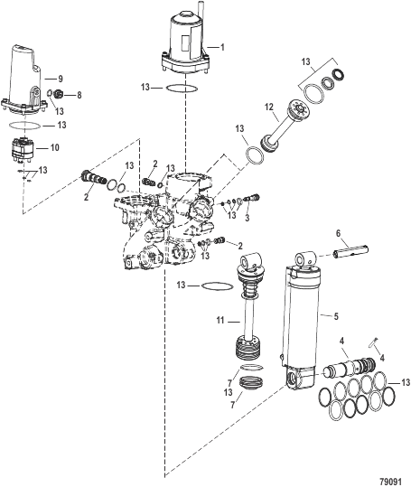 Power Trim Components 8M0225374 (Design II/III)