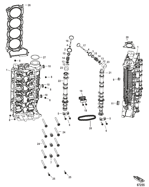 Cylinder Head and Camshaft