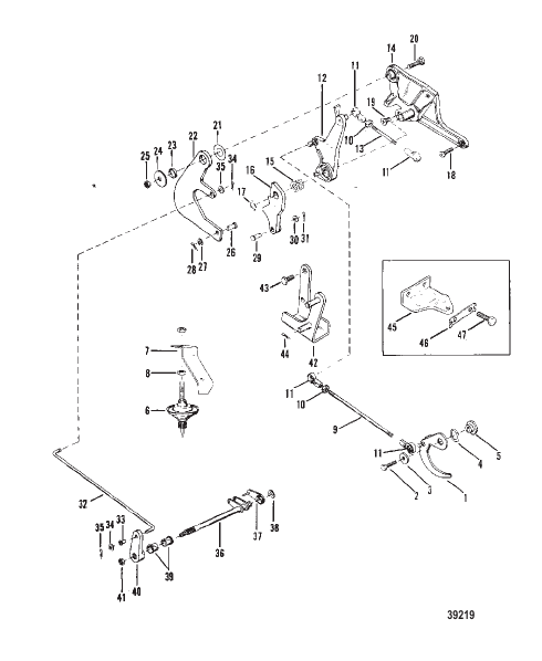 THROTTLE AND SHIFT LINKAGE (ELECTRIC)