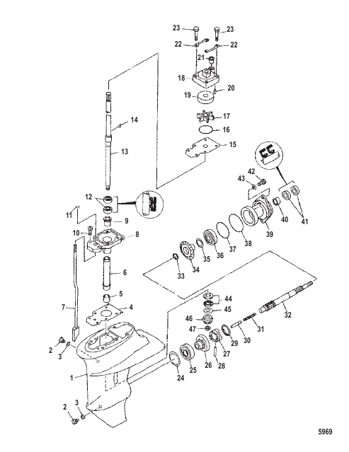 GEAR HOUSING ASSEMBLY