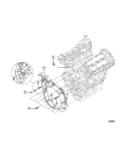 Cylinder Block Flywheel Housing