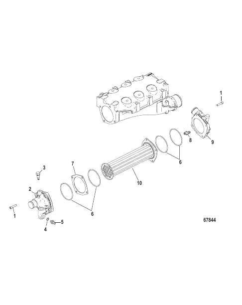 Charge Air Intercooler Components