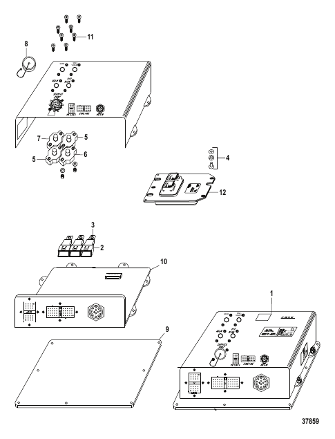 Electrical Vessel Interface Panel (VIP) (48 Pin)