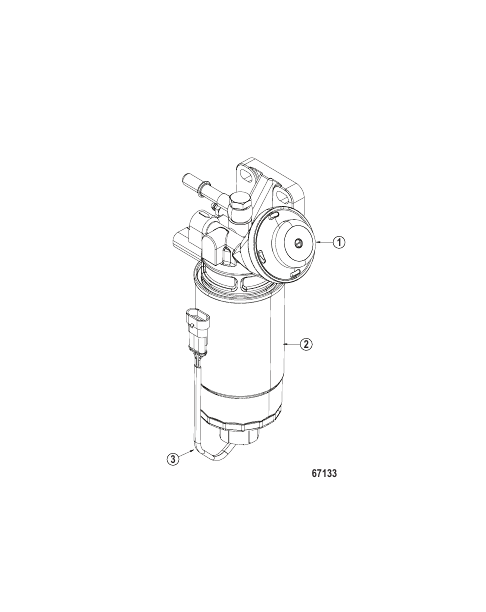 Fuel System Filter / Primer Assembly
