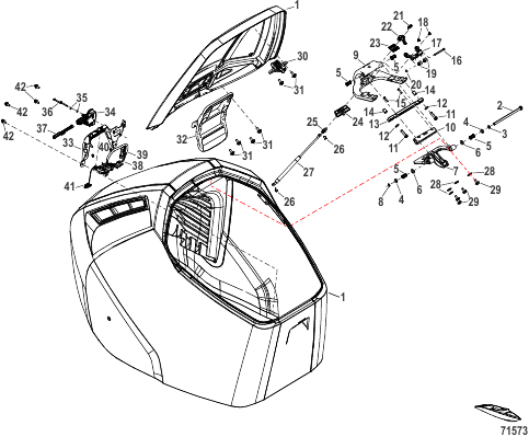 Top Cowl Latching
