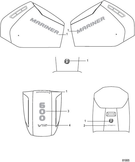 Accessories Decals Mariner