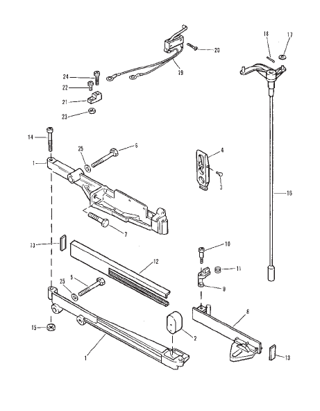 SHIFT CONTROL LINKAGE
