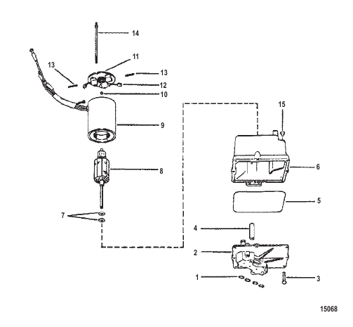 HYDRAULIC PUMP ASSEMBLY (PLASTIC RESERVOIR)