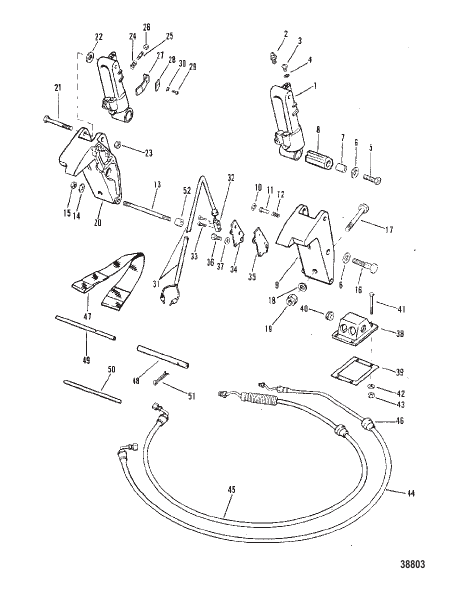 TRIM CYLINDERS AND HYDRAULIC HOSES