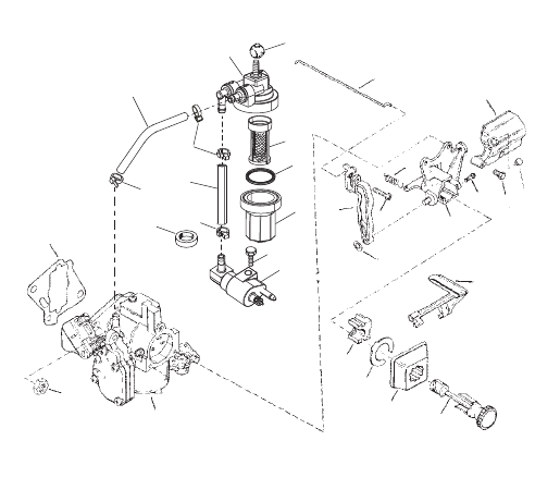 Fuel System Components (USA-1B153168/BEL-0P365662 and up)