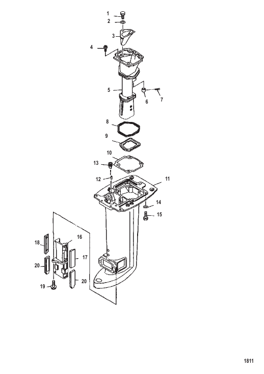 DRIVESHAFT HOUSING
